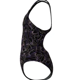 Børn Speedo Svømmetøj|Svømning|Badedragt - HyperBoom Allover Medalist - Sort/Fersken