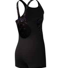 Børn Speedo Svømning|Svømning>Badedragt - HyperBoom Splice Legsuit - Sort/Fersken