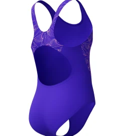 Børn Speedo Svømmetøj|Svømning>Badedragt - HyperBoom Splice Muscleback - Lilla/Pink