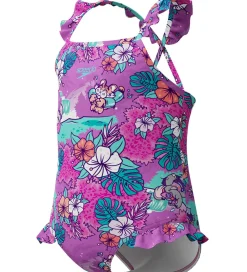Speedo Svømmetøj|Badedragt - Lear To Swim - Lilla m. Blomster