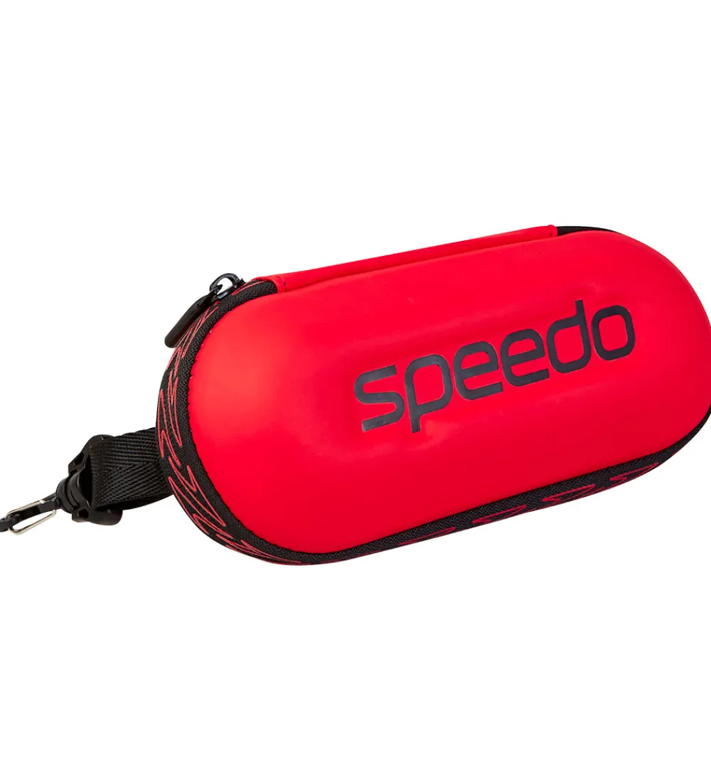 Speedo Svømmebriller>Svømmebrilleetui - Rød