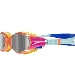 Speedo Svømmebriller|Svømmebriller - BioFuse 2.0 Mirror Junoir - Orange/Blue