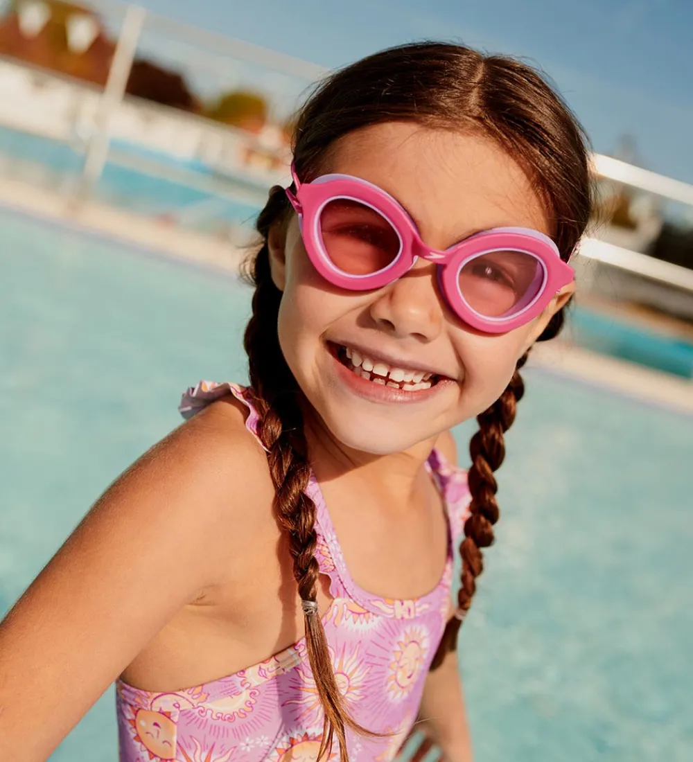 Speedo Svømmebriller|Svømmebriller - Sunny G Sea Shells Junior - Dark Pink