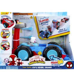Spidey Biler, Tog Og Køretøjer>Bil m. Lys/Lyd - Flip & Reveal Cruiser