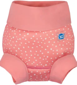 Børn Splash About Svømning|Svømning|Blebadebukser - Happy Nappy - Pink Dotty