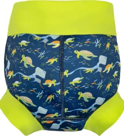 Børn Splash About Svømning|Svømning>Blebadebukser - Happy Nappy - Turtle Tide