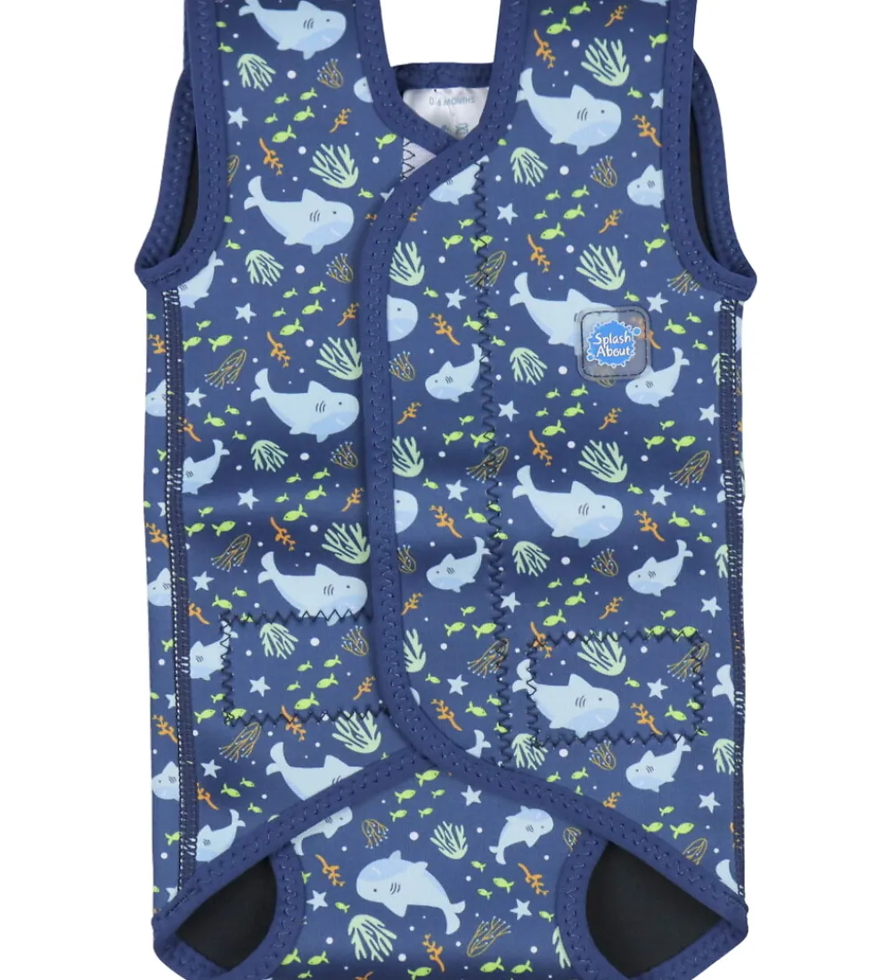 Splash About Svømmeveste|Svømning>Våddragt - Baby Wrap - Shark Reef