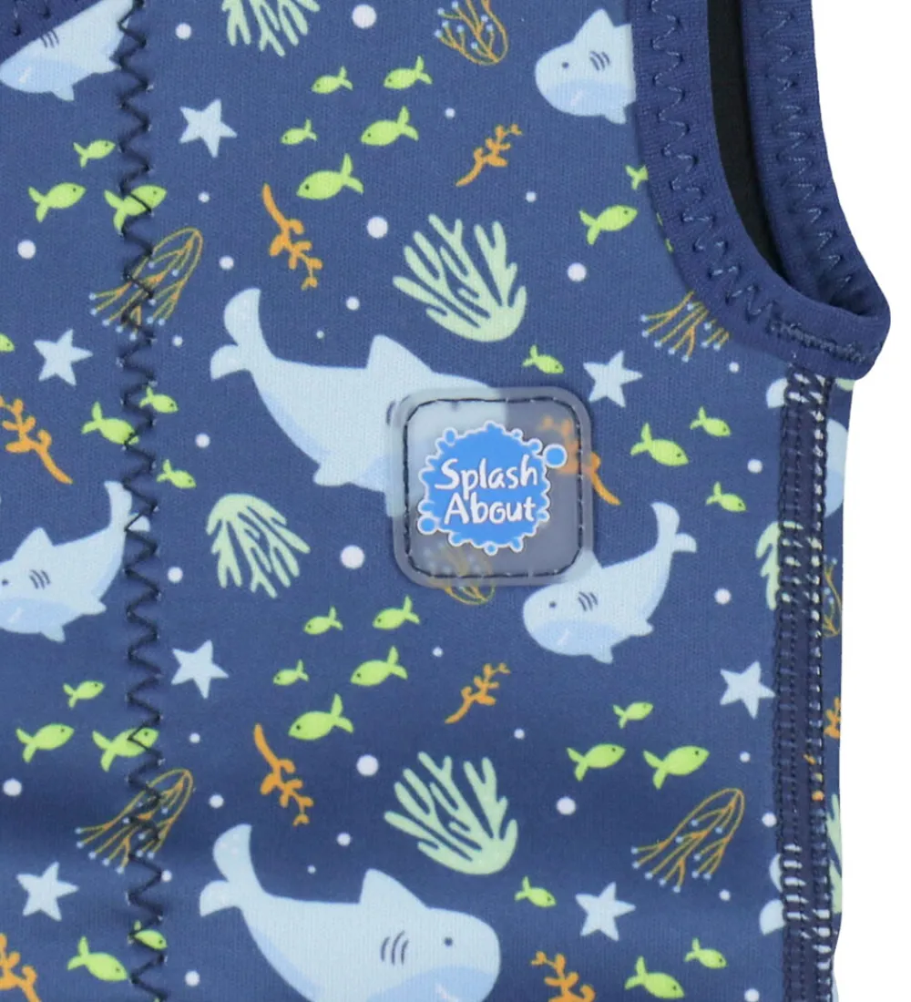 Splash About Svømmeveste|Svømning>Våddragt - Baby Wrap - Shark Reef