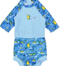 Splash About Våddragter>Våddragt - Happy Nappy - UV50+ - Crocodile Swamp