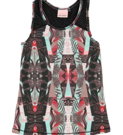 Sofie Schnoor Gymnastiktøj|Sport by Top - Turkis m. Print