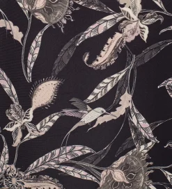 Sofie Schnoor T-Shirts Og Toppe|Sport by T-shirt - Louisa - Sort m. Mønster