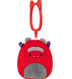 Squishmallows Nøgleringe>Bamse - 9 cm - Jeb - Clip-on