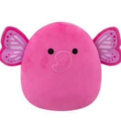 Squishmallows Bamser>Bamse - 40 cm - Evelyn Butterfly Elephant