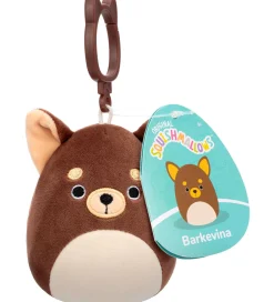 Squishmallows Nøgleringe>Bamse - 9cm - Barkevin - Clip On