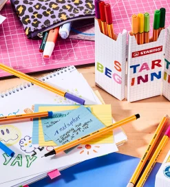 Stabilo Tuscher Og Farver|Skriveredskaber|Tuscher - Pen 88 - 18 stk. - Multifarvet