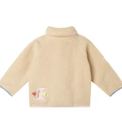 Børn Stella McCartney Kids Fleece>Fleecejakke - Beige m. Fugle