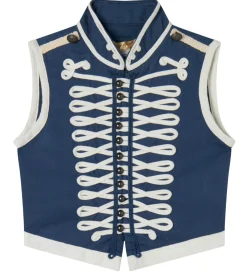 Børn Stella McCartney Kids Veste|Vest - Navy m. Hvid