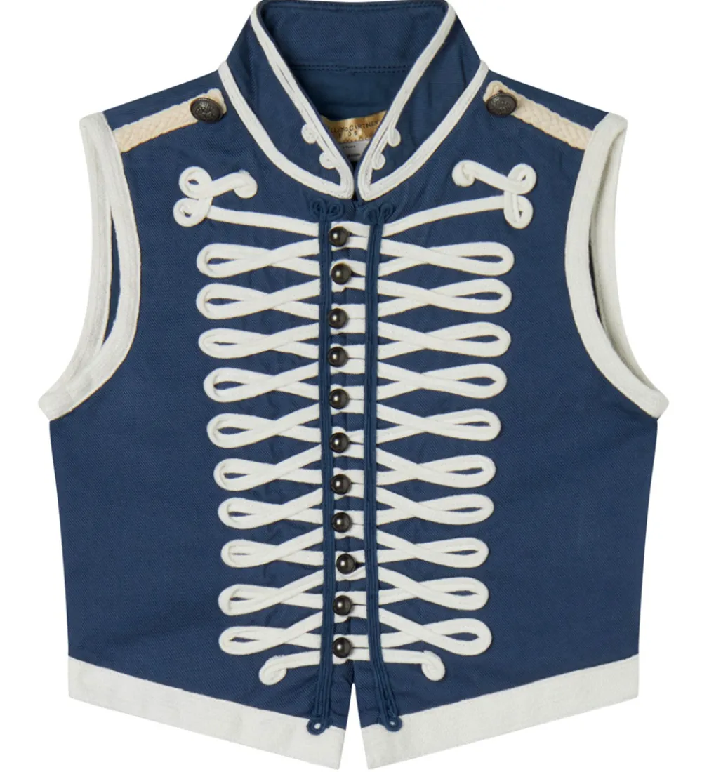 Børn Stella McCartney Kids Veste|Vest - Navy m. Hvid