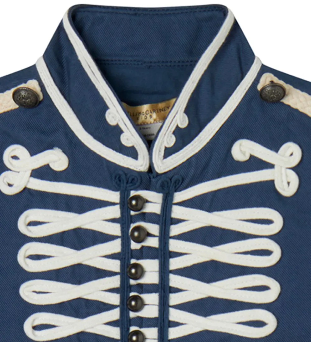 Børn Stella McCartney Kids Veste|Vest - Navy m. Hvid