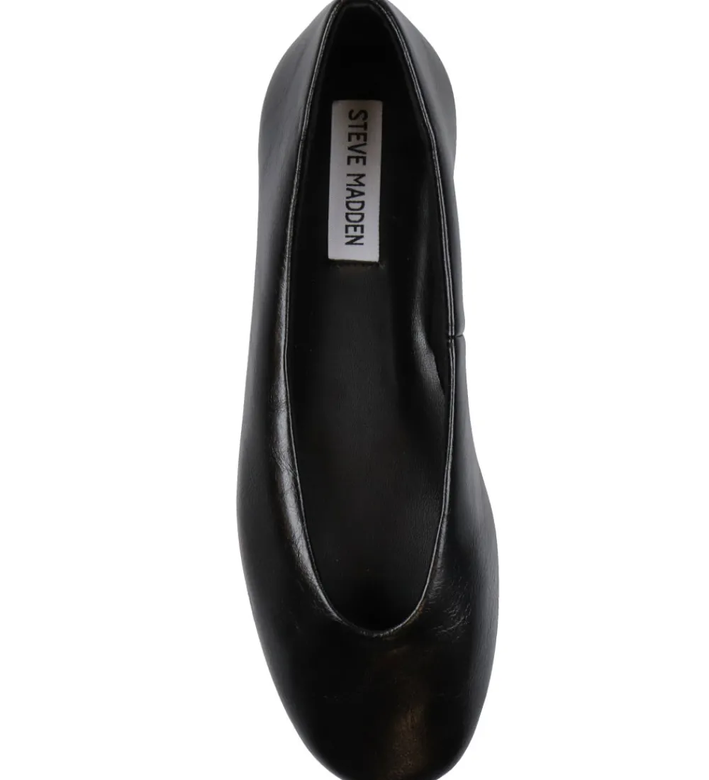 Steve Madden Ballerinaer>Ballerinasko - Darts - Black Action Leather