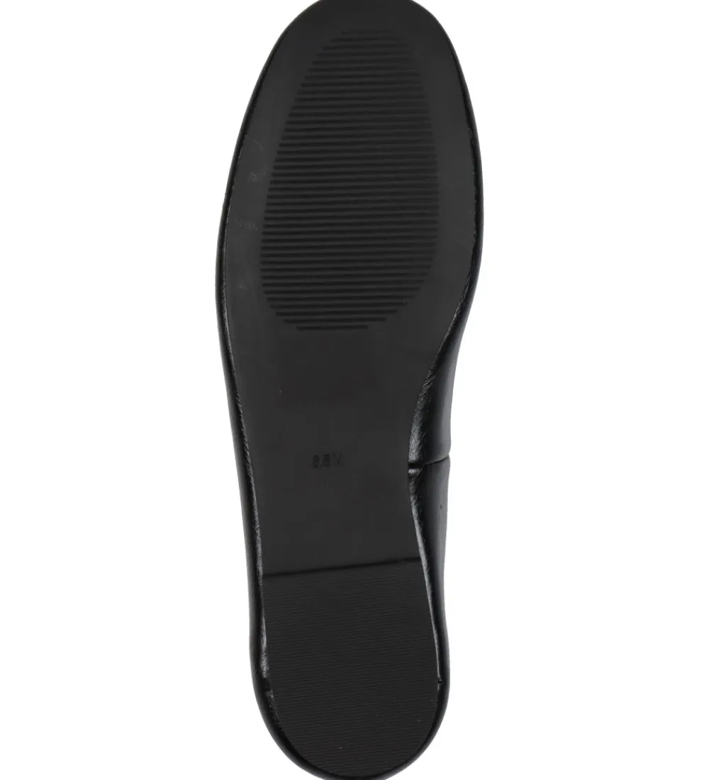 Steve Madden Ballerinaer>Ballerinasko - Darts - Black Action Leather