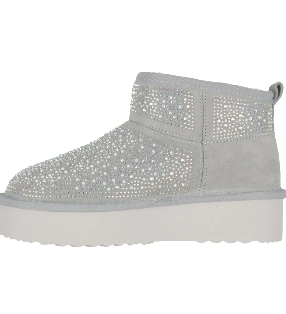 Steve Madden Bamsestøvler|Bamsestøvler - Clydes - Grey Stone