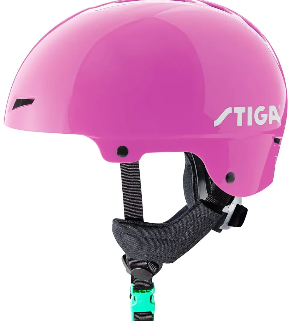 Stiga Skaterhjelme>Cykelhjelm - Play - Pink