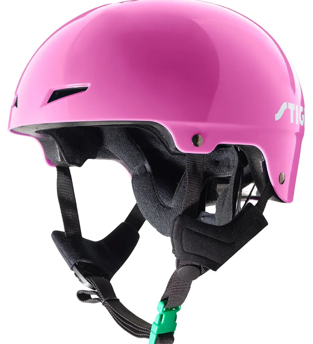 Stiga Skaterhjelme>Cykelhjelm - Play - Pink