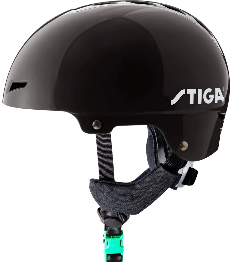 Stiga Skaterhjelme>Cykelhjelm - Play - Sort