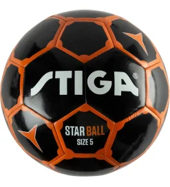 Stiga Bolde|Fodbolde|Fodbold - Star - Str. 5 - Sort/Orange