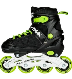 Stiga Rulleskøjter|Rulleskøjter|Rulleskøjter - Tornado - Sort/Grøn - Inliner