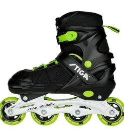 Stiga Rulleskøjter|Rulleskøjter|Rulleskøjter - Tornado - Sort/Grøn