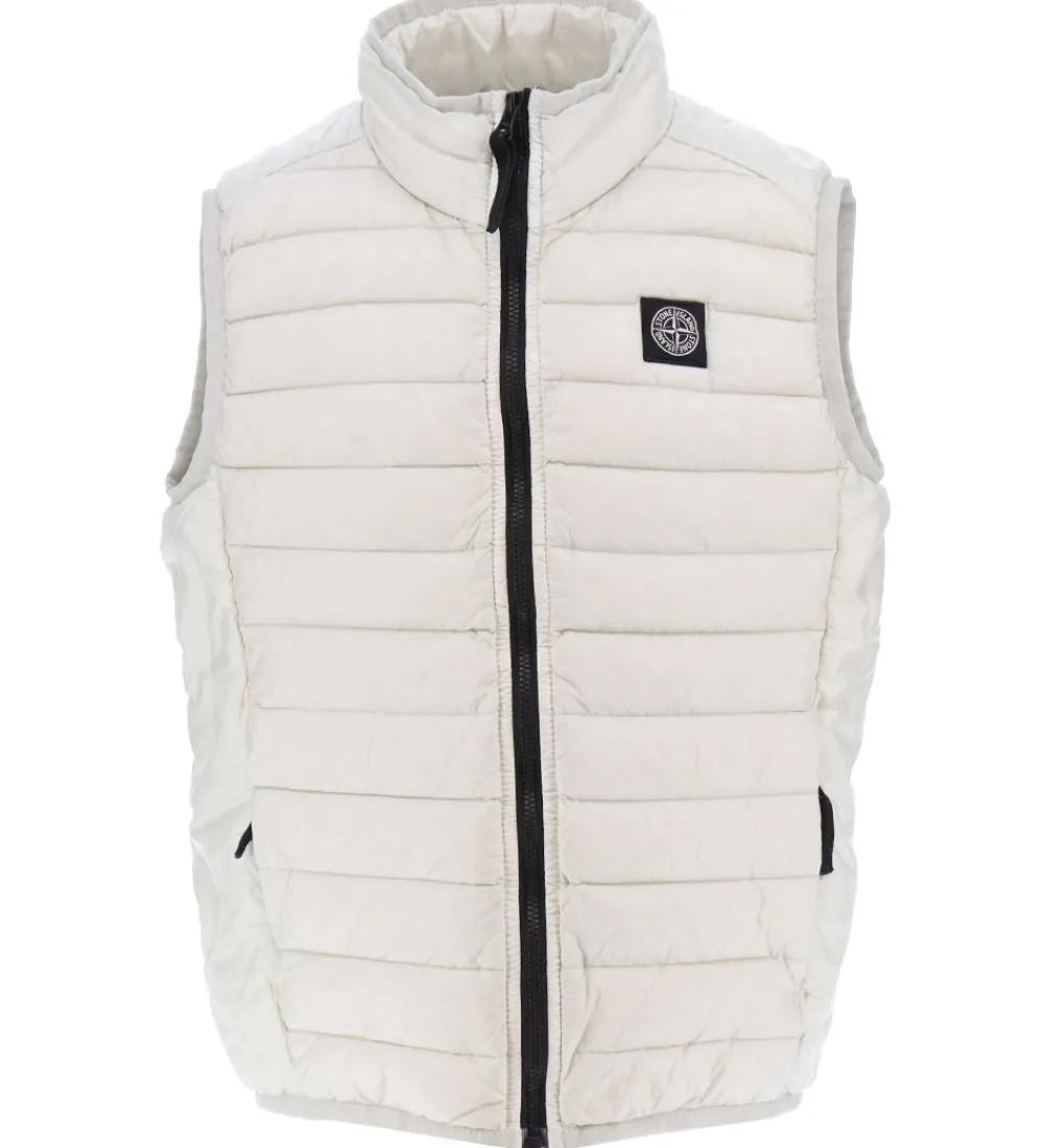 Børn Stone Island Dunveste Og Dyneveste>Dunvest - Pearl Grey