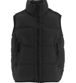 Børn Stone Island Veste|Dunveste Og Dyneveste|Dunvest - Sort