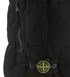 Børn Stone Island Veste|Dunveste Og Dyneveste|Dunvest - Sort