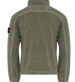 Børn Stone Island Fleece>Fleecejakke - Military Green