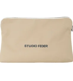 Studio Feder Toilettasker|Toilettasker>Toilettaske - Celia - Canvas - Sand Beige