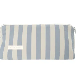 Studio Feder Toilettasker|Toilettasker|Toilettaske - Celia Mini - Cotton - Pale Blue Strip