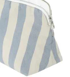 Studio Feder Toilettasker|Toilettasker|Toilettaske - Celia Mini - Cotton - Pale Blue Strip