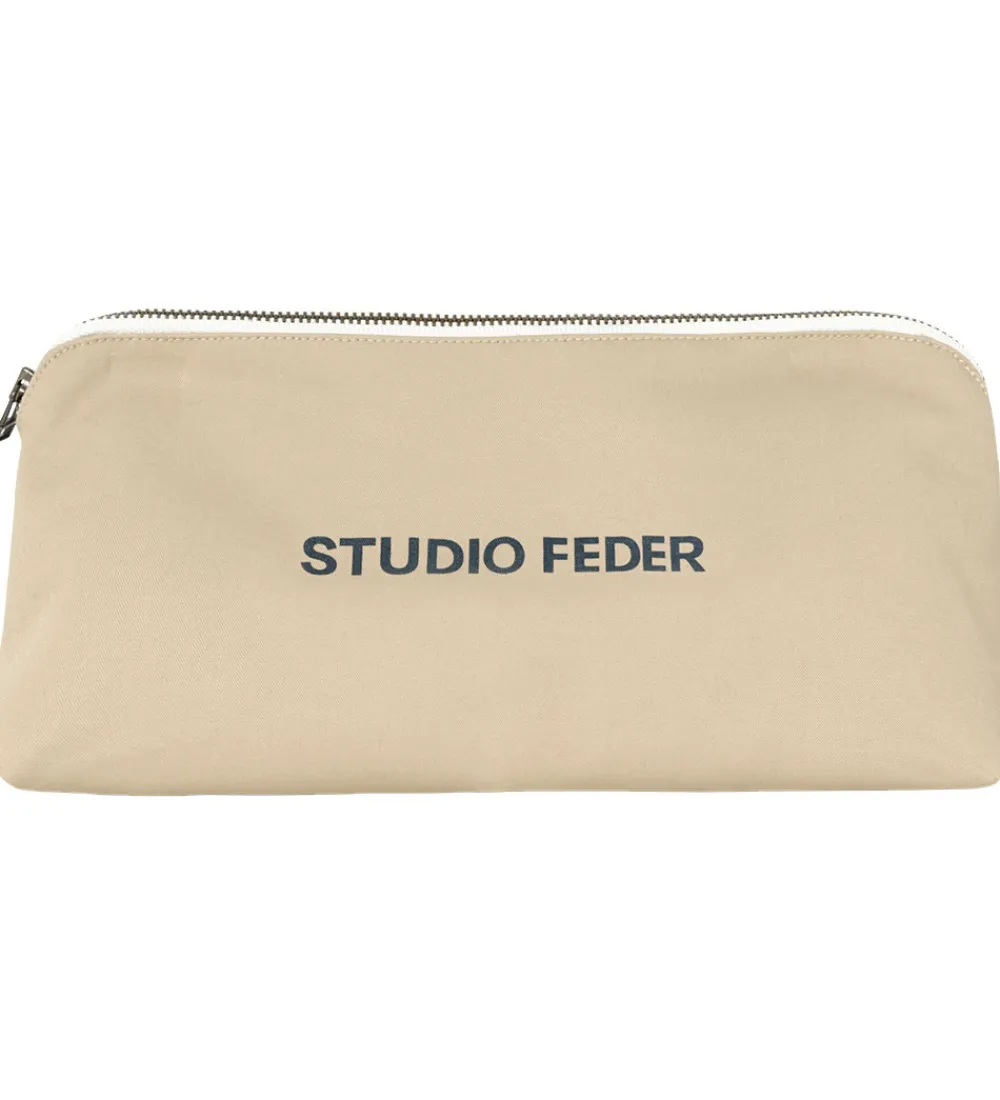 Studio Feder Toilettasker|Toilettasker>Toilettaske - Celia Mini - Canvas - Sand Beige