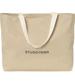 Studio Feder Shoppers|Weekendtaske - Sorella Big Bag - Canvas - Sand Beig