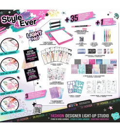 Style 4 Ever Kreasæt|Fashion Designer Light-Up Studio