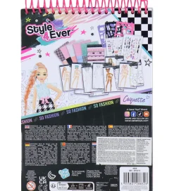 Style 4 Ever Malebog|Kreasæt|Fashion Designer Mini Skitsebogssæt