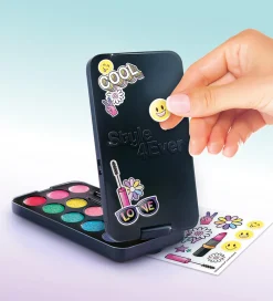 Style 4 Ever Sminke></noscript>Mini Makeup Etui m. LED-Lys