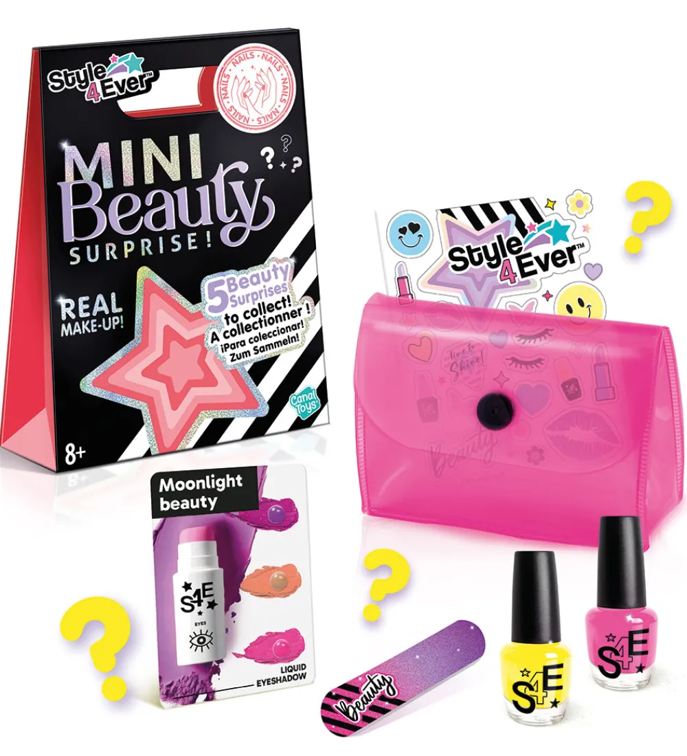 Style 4 Ever Sminke|Neglelak|Mini Skønhedsoverraskelse - Asst. - 5 Beauty Surpri