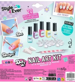 Style 4 Ever Kreasæt>Neglekunst-Sæt