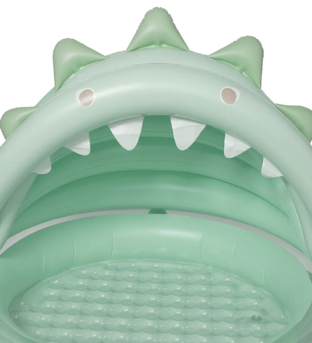 SunnyLife Badebassin>Badebassin - 100x115 cm - Grøn Dino
