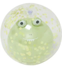 SunnyLife Strandlegetøj|Badebold - 35 cm - 3D - Cookie The Croc - Light Khaki