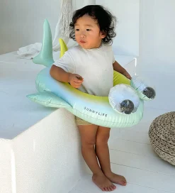 SunnyLife Strandlegetøj|Baderinge>Badering - 69x61 cm - Salty the Shark