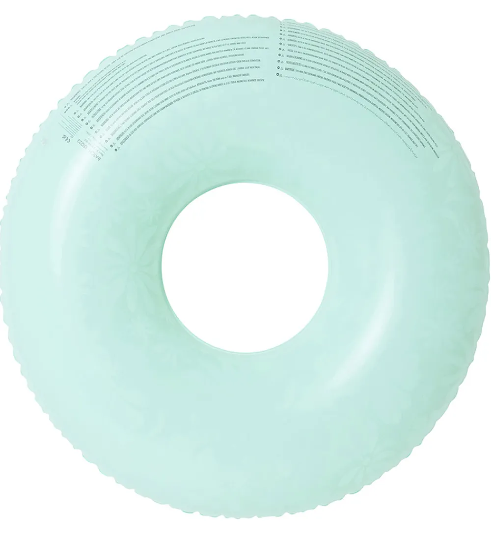 SunnyLife Strandlegetøj|Baderinge|Badering - 106x26 cm - Floral Seafoam